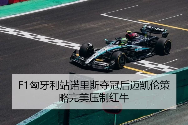 F1匈牙利站诺里斯夺冠后迈凯伦策略完美压制红牛