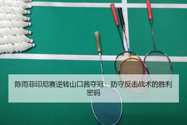 陈雨菲印尼赛逆转山口茜夺冠：防守反击战术的胜利密码